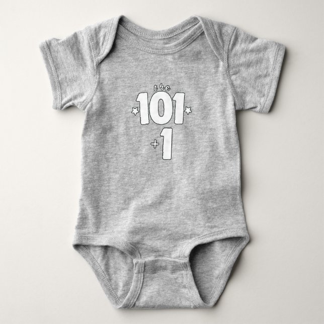 101 + 1 T SHIRT (Framsida)