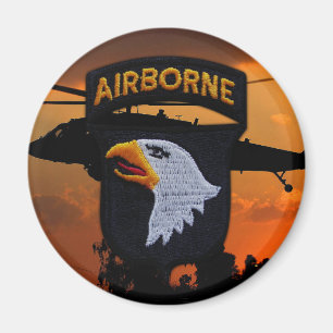 101:a ABN DIV Airborne Division Screaming Eagles Magnet