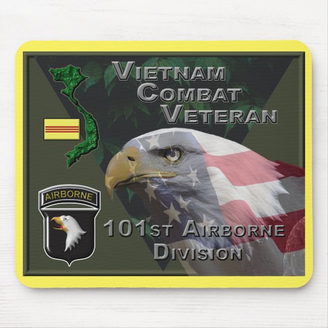 101:a Airborne Div Vietnam Combat Veteran Musmatta (Framsidan)