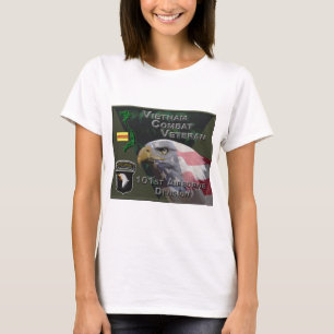 101:a Airborne Div Vietnam Combat Veteran T Shirt