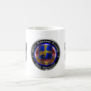 101:a Airborne Division 2nd Brigade "STREJKA" Kaffemugg
