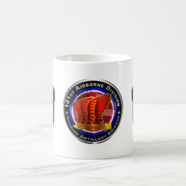 101:a Airborne Division Artillery Brigade Kaffemugg