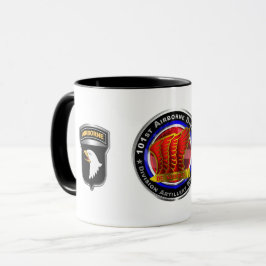 101:a Airborne Division Artillery Brigade Mugg