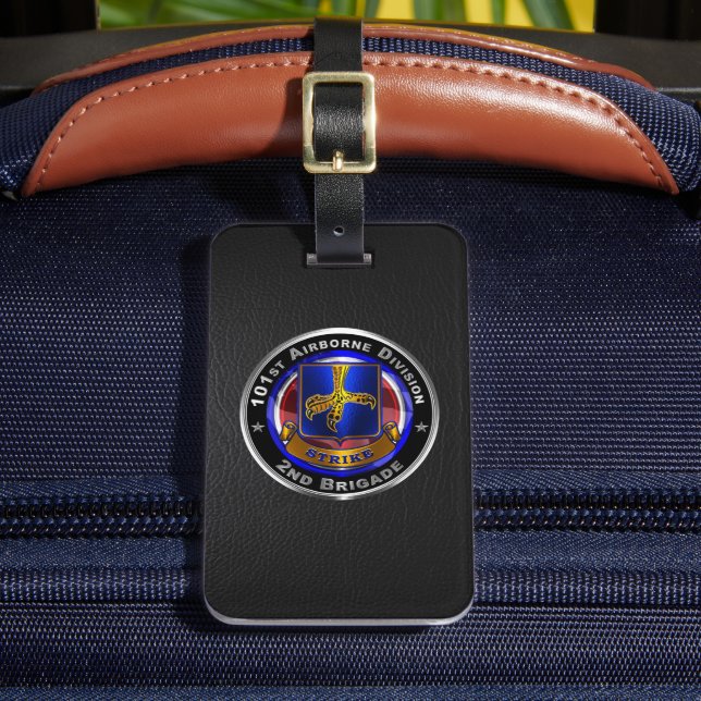 101:a Airborne Division Bagagebricka (Framsida Insitu 2)