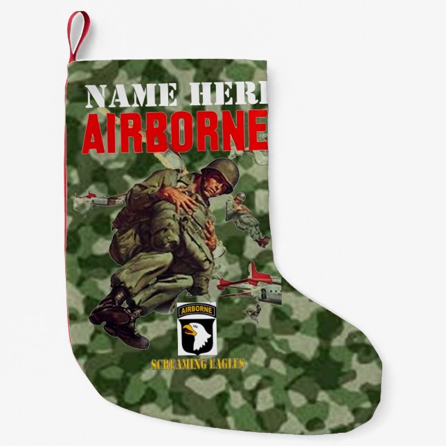 101:a Airborne Division Liten Julstrumpa (Framsidan)