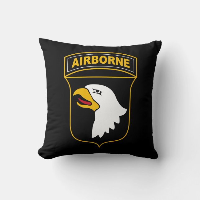 101:a Airborne Division Militärveteran Kudde (Framsida)