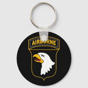 101:a Airborne Division Militärveteran Nyckelring