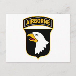 101:a Airborne Division Militärveteran Vykort