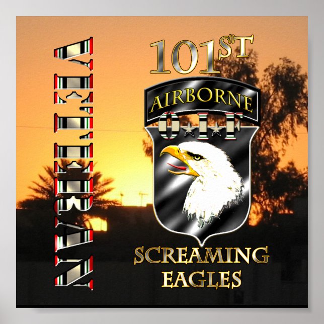 101:a Airborne Division OIF Veteran Poster (Framsidan)