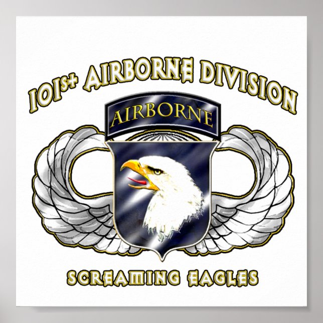 101:a Airborne Division Poster (Framsidan)