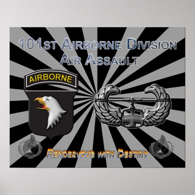 101:a Airborne Division Poster (Framsidan)