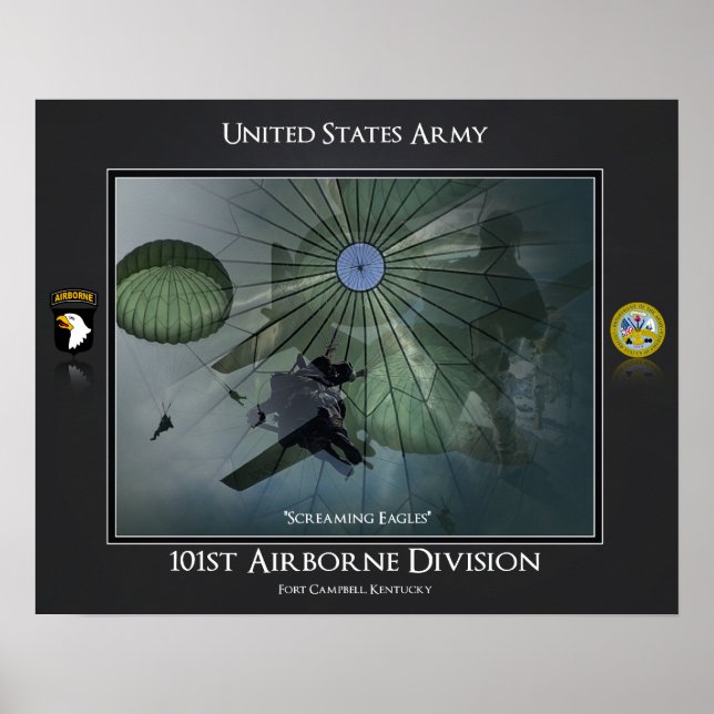 101:a Airborne Division Poster (Framsidan)