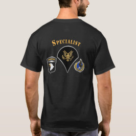 101:a Airborne Division Specialist E4 T Shirt