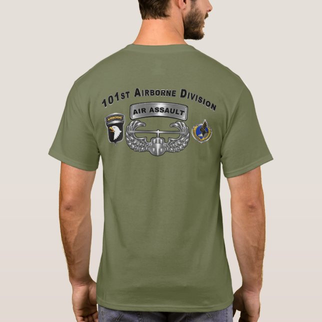 101:a Airborne Division T Shirt (Baksida)