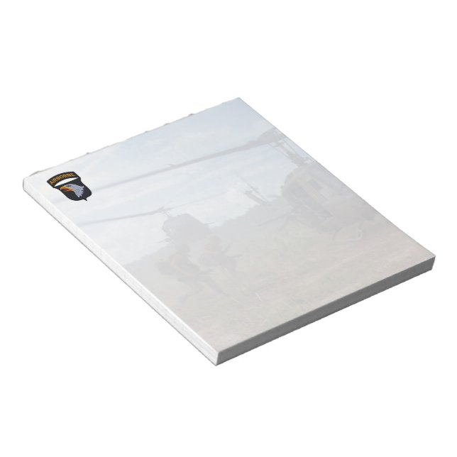 101:a Anteckningsblocket för luftburet divisionsna Anteckningsblock (Vinklad)