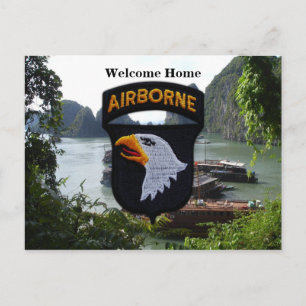 101:a flygburna division vietnam-vykort vykort