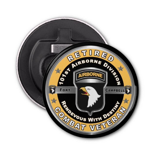 101:a flygburna divisionen är pensionerad flasköppnare (Framsidan)