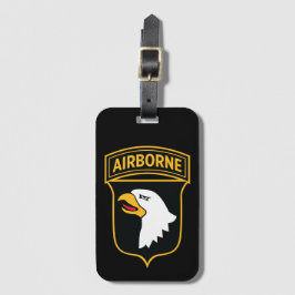 101:a flygburna divisionen - militärpatch bagagebricka
