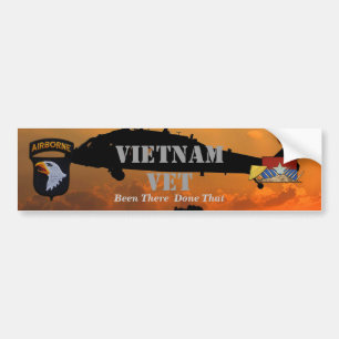 101:a flygburna divisionen Vietnam krig Bildekal