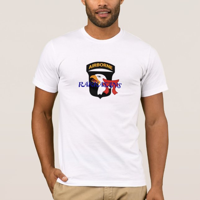 101:a LUFTBORNE RAKKASANS Tee Shirt (Framsida)