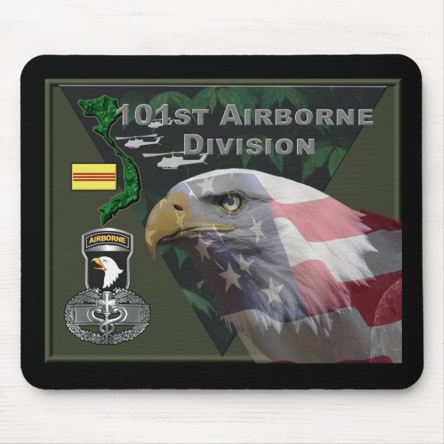 101:a luftburna divisionen Vietnamveteran Musmatta (Framsidan)
