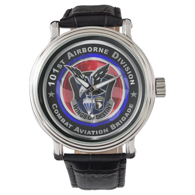 101:a luftburna divisionens Combat Aviation Brigad Armbandsur (Framsida)