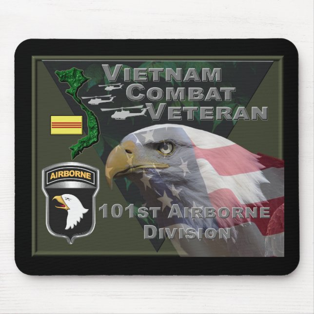 101:a luftburna divisionens Vietnamveteran Musmatta (Framsidan)