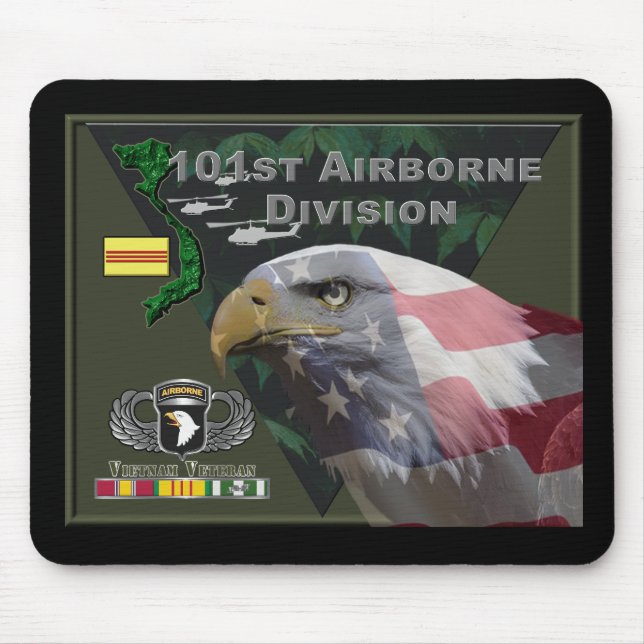 101:a luftburna divisionens Vietnamveteran Musmatta (Framsidan)
