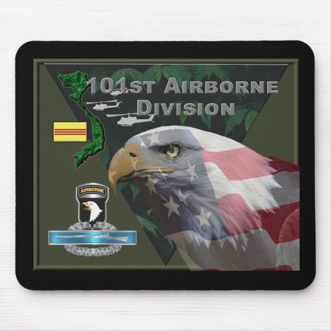 101:a luftburna divisionens Vietnamveteran Musmatta (Framsidan)