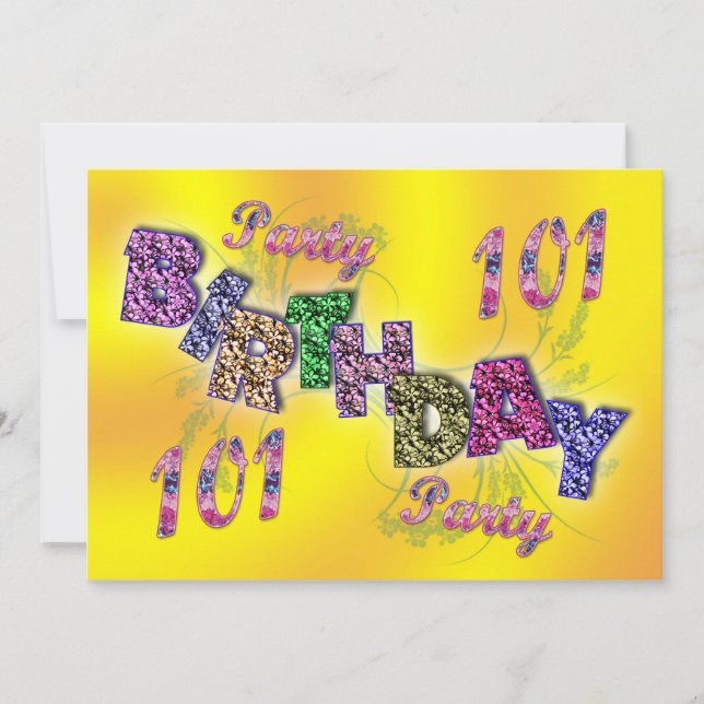 101:a partsinbjudan inbjudningar (Framsida)