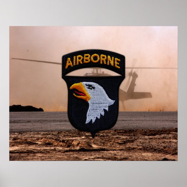 101:a Poster av luftburet Eagles-buret (Framsidan)