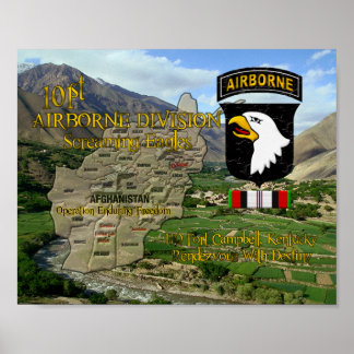 101:a poster av OEF Veteran i flygburen sektion