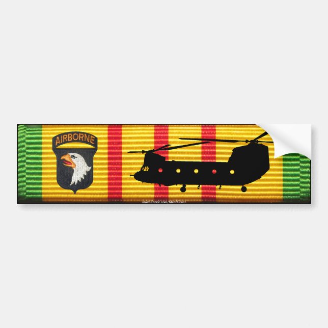 101. Abne. Div.CH-47 bildekal för Chinook VSM (Framsidan)