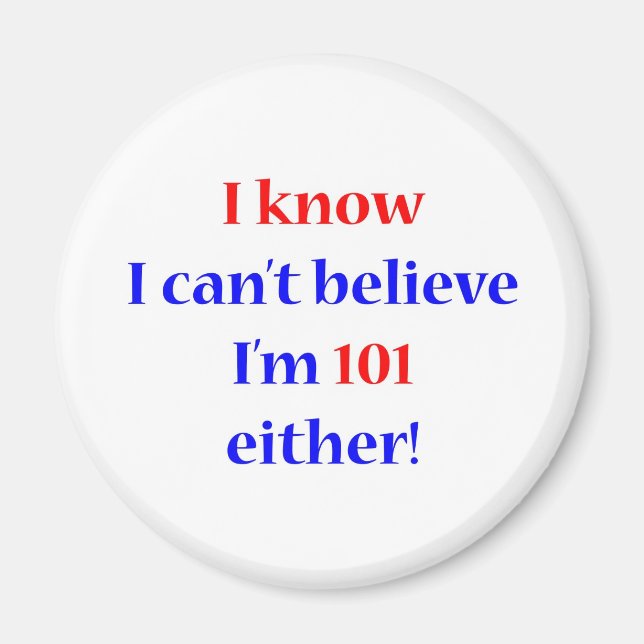 101 Antingen Magnet (Framsidan)