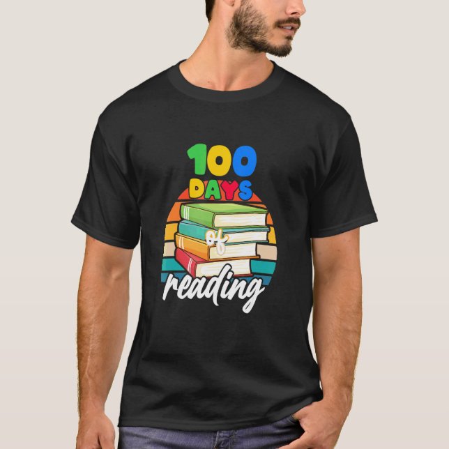 101 Dagar Skolaktiviteter  Elev Lärare T Shirt (Framsida)