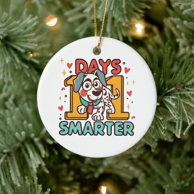 101 dagar smartare dalmatiner hund julgransprydnad keramik (Träd)