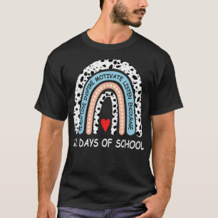 101 dagar smartare skjorta Dalmation Hund Lärare B T Shirt