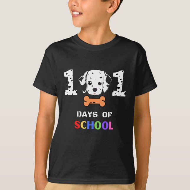 101 dagars skolresa t shirt (Framsida)