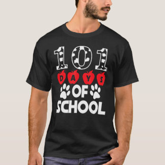 101 Day School Shirt 100th Day Of Magical Teacher  T Shirt