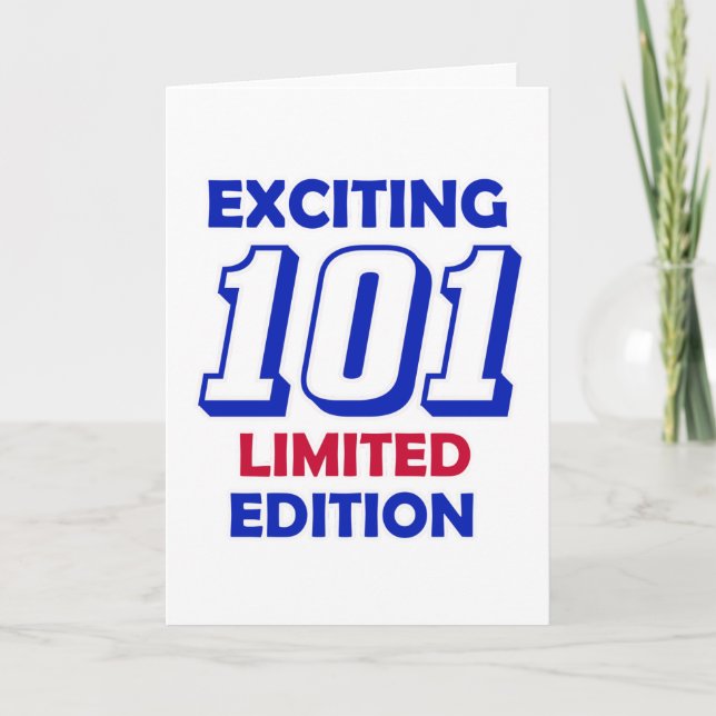 101 födelsedag design kort (Framsida)