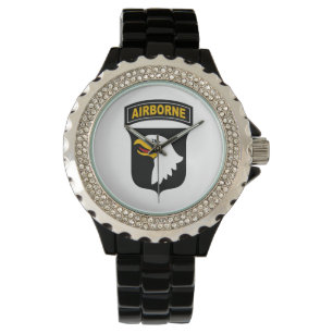 101. Logotypklocka för luftburen uppdelning Armbandsur