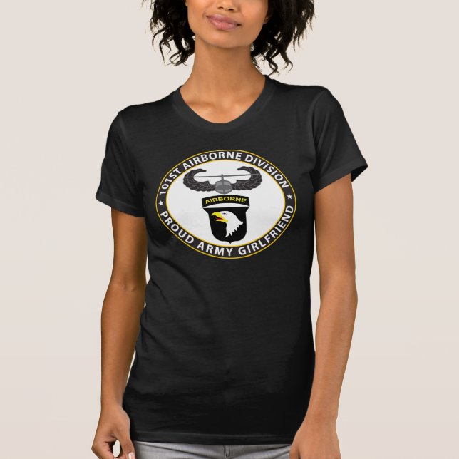 101. Luftburen flickvän Tee Shirt (Framsida)