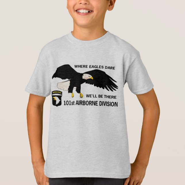 101. LUFTBUREN UPPDELNING TEE SHIRT (Framsida)
