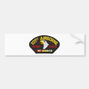 101. Luftburen Vietnam veteran Bildekal
