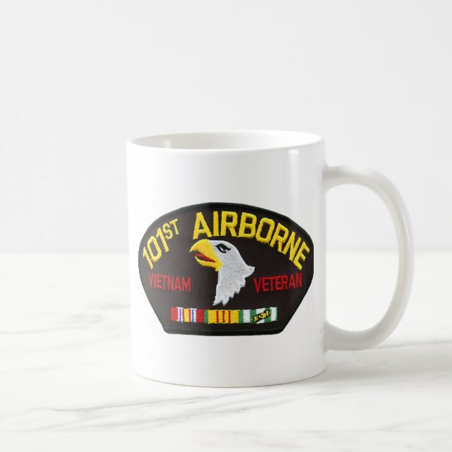 101. Luftburen Vietnam veteran Kaffemugg (Höger)