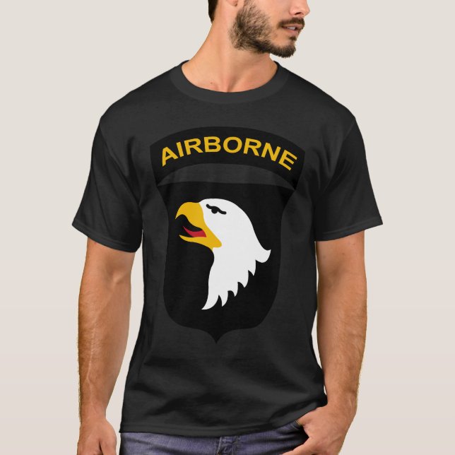 101. Luftburet stort Tee Shirt (Framsida)