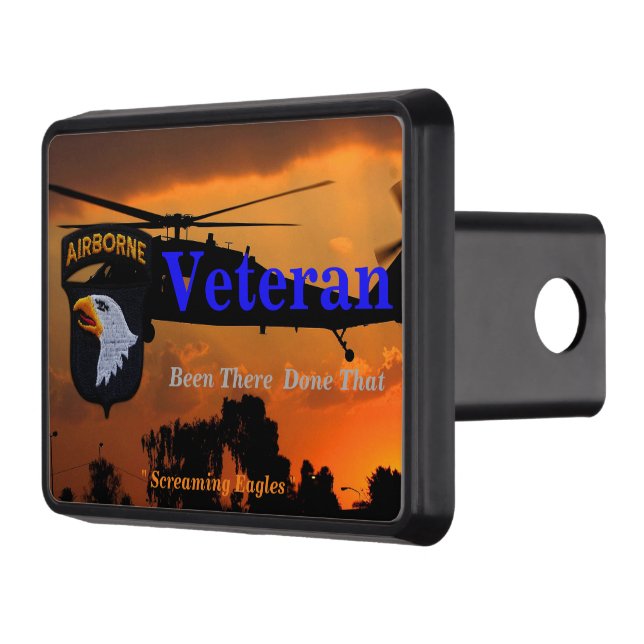 101. luftburna skrikiga örnar Fort Campbell Dragkroksskydd (Vänster)