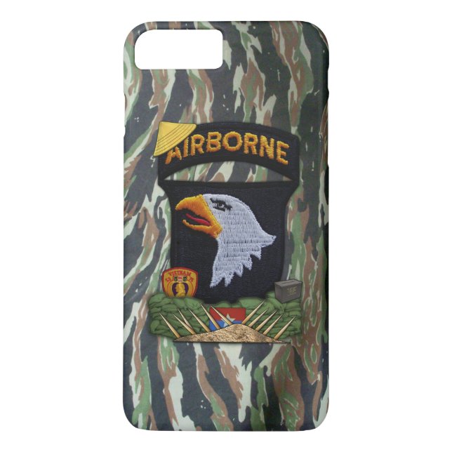 101. Luftburna Vietnam Nam krigveteran Case-Mate iPhone Skal (Baksida)