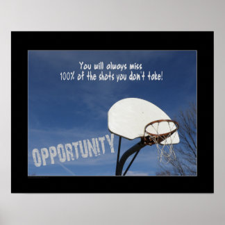 #101 (projektionsyta) Basketboll Poster