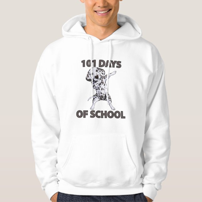 101 Skoldagar: Dalmatian Dab Manar Hoodie (Framsida)
